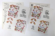 Vintage 1974 Christmas Charmers Craft Master General Mills Paper Dolls Cards
