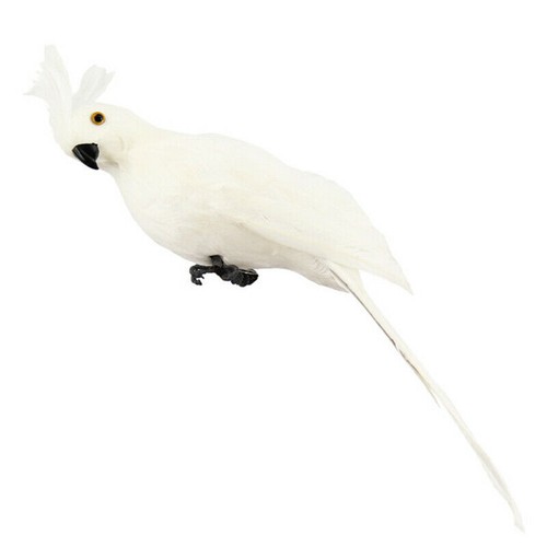 12Pcs 25CM Artificial Parrot Simulation Fake Birds Model Garden Yard Lawn Decor - Afbeelding 7 van 11