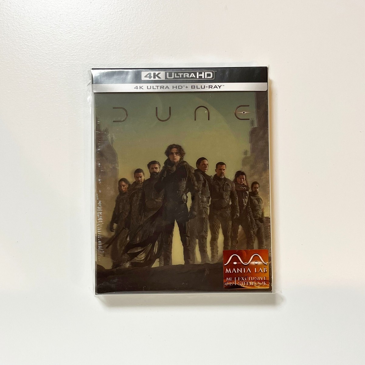 DUNE STEELBOOK MANTA LAB [4K+3D+2D] DOUBLE LENTICULAR FULL SLIP | eBay