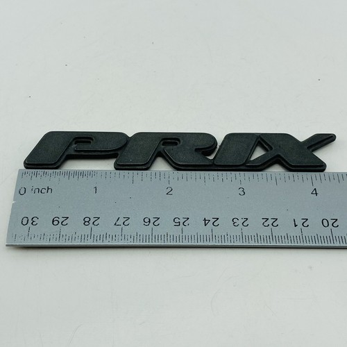 1997-2005 Pontiac Grand Prix Emblem Letters Logo Badge Rear Side Door Gray C87-2 - Bild 2 von 8