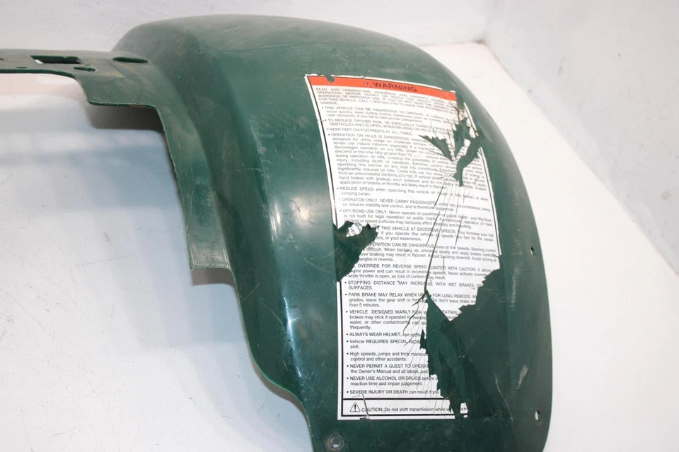 Polaris Big Boss 500 1999 guardabarros delantero OEM 2631812-195 AP71 Foto 3 de 4