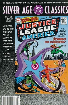 DC Silver Age Classics The Brave and the Bold #28 FN; DC | Justice League of Ame