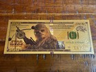 💫 Chewbacca Wookie Star Wars $100 24kt Gold Foil Plated Banknote — photo 1