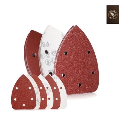 30Pcs Mouse Detail Sander Sandpaper,  40 80 240 Grits Sanding Paper Assorted ...