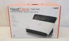 Neat Desk ND-1000 Desktop Document Color Blue Home Office Edition Scanner USB