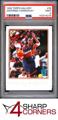 1999 TOPPS GALLERY #35 ANFERNEE PENNY HARDAWAY MAGIC POP 4 PSA 9 - Image 1 of 2