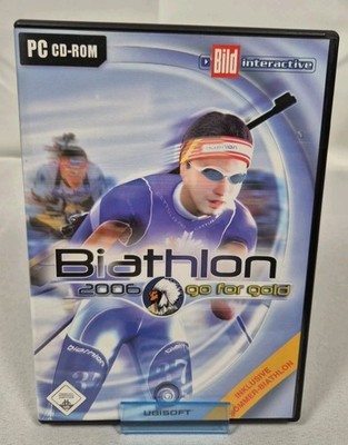 Biathlon 2006 Go For Gold (PC CD-ROM) akzeptabler Zustand !
