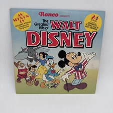 Ronco Presents The Greatest Hits of Walt Disney Album