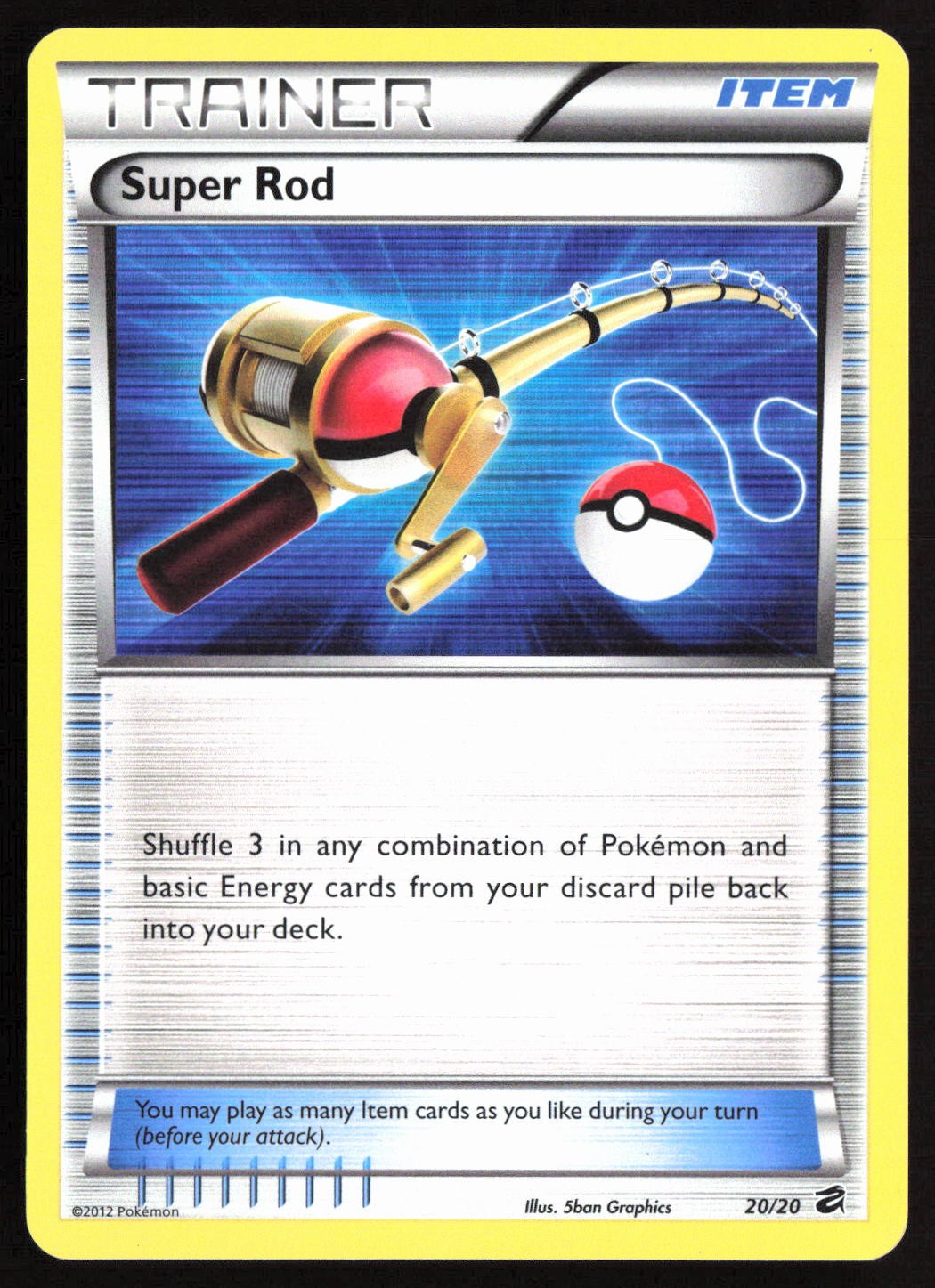 Pokemon TCG - Super Rod Dragon Vault 20/20 NM