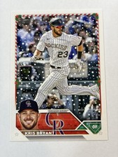 2022 Topps Kris Bryant Card #H127 EX Colorado Rockies 2022 Holiday MLB Baseball