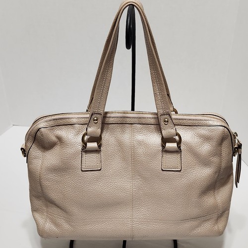 Coach Penelope Satchel Schultertasche F19129 Champagner Pebbled Leder - Bild 2 von 20