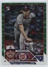 2023 Topps Update Green Foil /499 Jake Irvin #US224 b8c