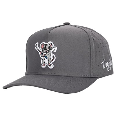 NEW Waggle Range Rat Snapback Hat Cap - Gray