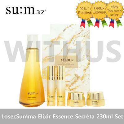 SU:M37 LosecSumma Elixir Essence Secréta 230ml/7.78 Gift Set 4 Items sum37 =