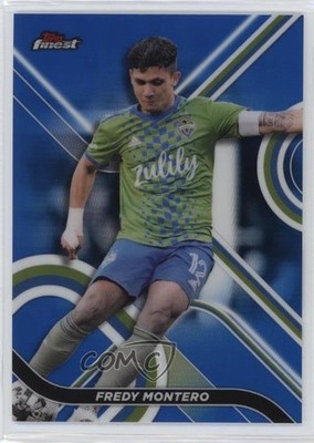 2022 Topps Finest MLS Blue Refractor 119/150 Fredy Montero #70 r7s