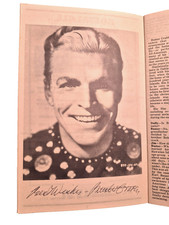 1975 First Annual Nostalgia Convention NY Program Signed Buster Crabbe