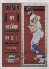 2018 Panini Chronicles Contenders Optic Ruby Wave Prizm /199 Amed Rosario #1 0j6