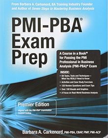 Pmi-pba Exam Prep: A Course in a Book for Passing... | Buch | Zustand akzeptabel