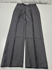 VTG Lauren Ralph Lauren Dress Pants Mens 32x34 Gray Flat Front Straight Leg NWT