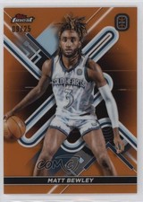 2022 Topps Finest OTE Overtime Elite Orange Refractor 9/25 Matt Bewley #56 06y2