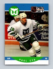 1990-91 Pro Set Paul Cyr Hartford Whalers #449