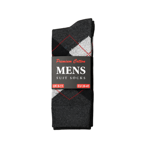 Mens Adults Socks 6/12 Pairs Work Dress Cotton Mix Designer Sock Size UK 6–11 - Picture 15 of 28