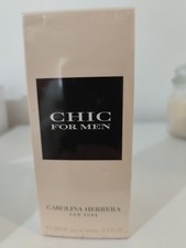 Carolina Herrera Chic for Men Eau de Toilette Herren - 100ml Neu Und Versiegelt