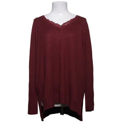 XLNT by KappAhl, Strickpullover, Größe: XL, Rot, Acryl/Viskose, Einfarbig #5LU