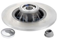 2Er Set Bremsscheiben Snr KF155.70U Nissan 43206-00QAB 43206-00QAC 43206-00QAD