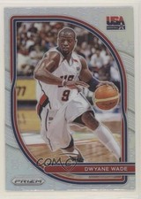 2020-21 Panini Prizm USA Basketball Silver Prizm Dwyane Wade #9 HOF 0l4h