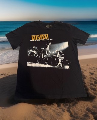 Rare Nirvana Live At the Paramount Concert Shirt Large Part Of Vinyl Box Set New
