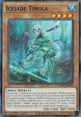 Icejade Tinola - BODE-EN009 - Common - 1st Edition - Lightly Played