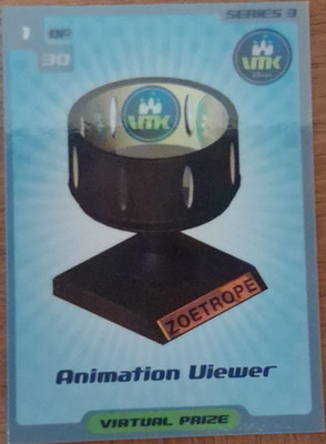 VMK Animation Viewer Series 3 Card 30/30 Virtual Prize Disney