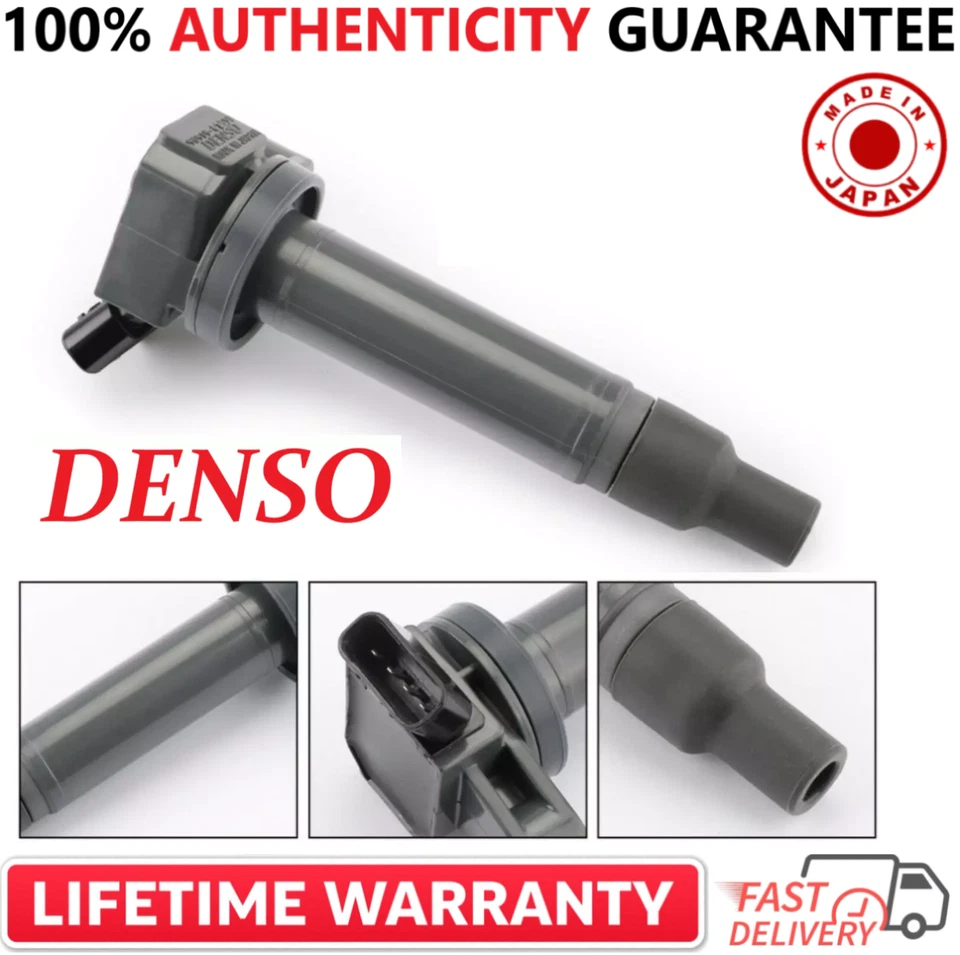 Bobinas de encendido x8 OEM DENSO para Toyota y Lexus 1998-2009 4,3 L 4,7 L, 90919-02230 Foto 4 de 4