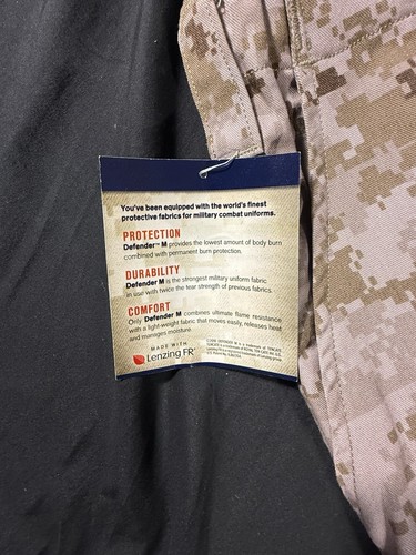 NEU USMC Defender M Desert MARPAT Combat FROG Uniform Hose Trousers Medium Long - Bild 5 von 5