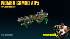 LVL 60 Borderlands 4 - WOMBO COMBO AR's - U PICK - 100% CHARITY!