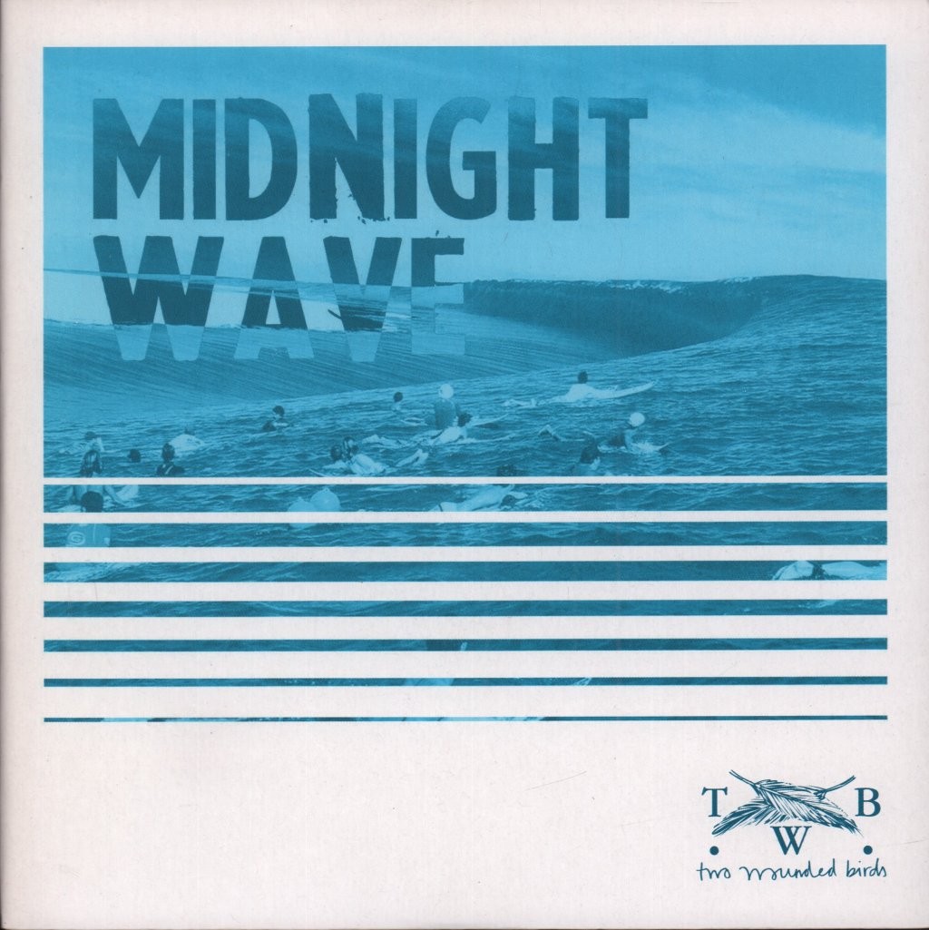 Two Wounded Birds Midnight Wave 7"" vinyl UK Moshi Moshi 2011 in pic sleeve