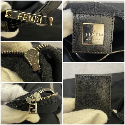 Fendi Mamma baguette Jersey Black Handbag/Shoulder Bag | eBay