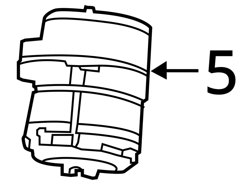 2016 Toyota Prius Power Steering Pump OEM 75K Miles - LKQ346830384 - Image 4 of 4