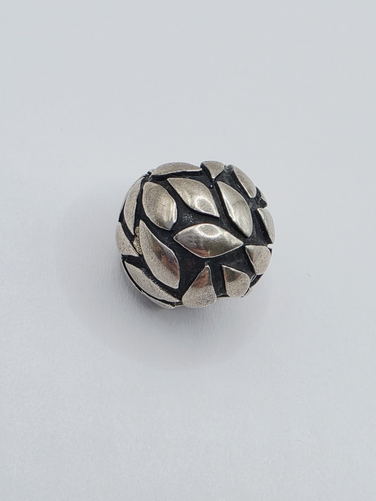 Silpada Sterling Silver Leaf Pattern Bead Charm –… - image 8