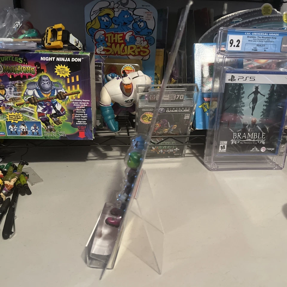 Teen Titans Go! Экшн-фигурки Beast Boy & Thunder 3,5 дюйма НОВЫЕ 2004 Bandai - Изображение 3 из 4