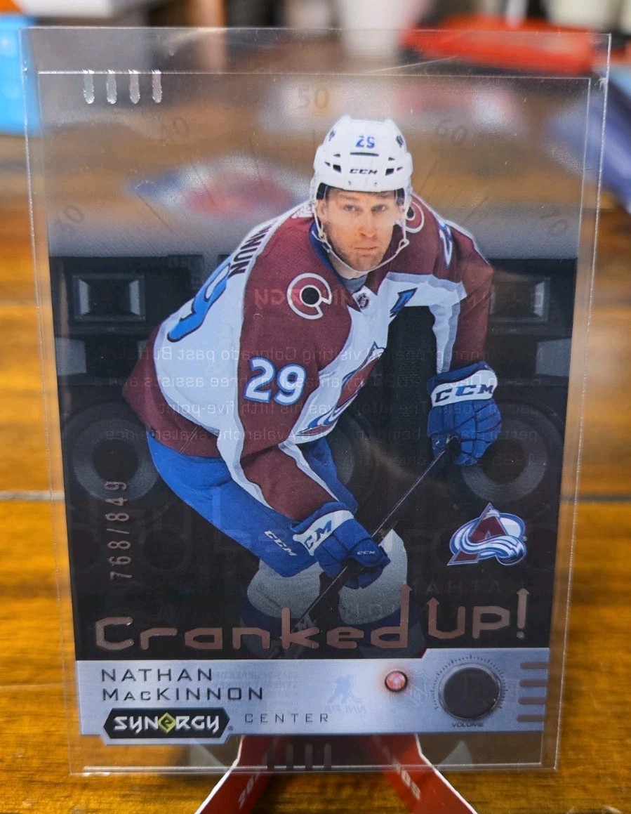 2023-24 Upper Deck Synergy #CR-NM Nathan MacKinnon Cranked Up /849