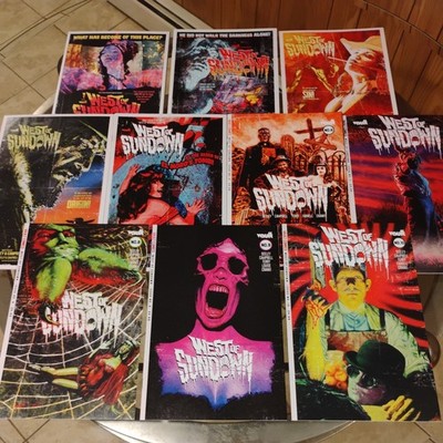 West of Sundown #1-10 Complete (Vault) Tim Seeley / Aaron Campbell / Jim Terry