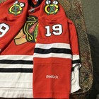 Youth Small/Medium Reebok Toews #19 Chicago Blackhawks Red NHL Hockey Jersey — photo 8