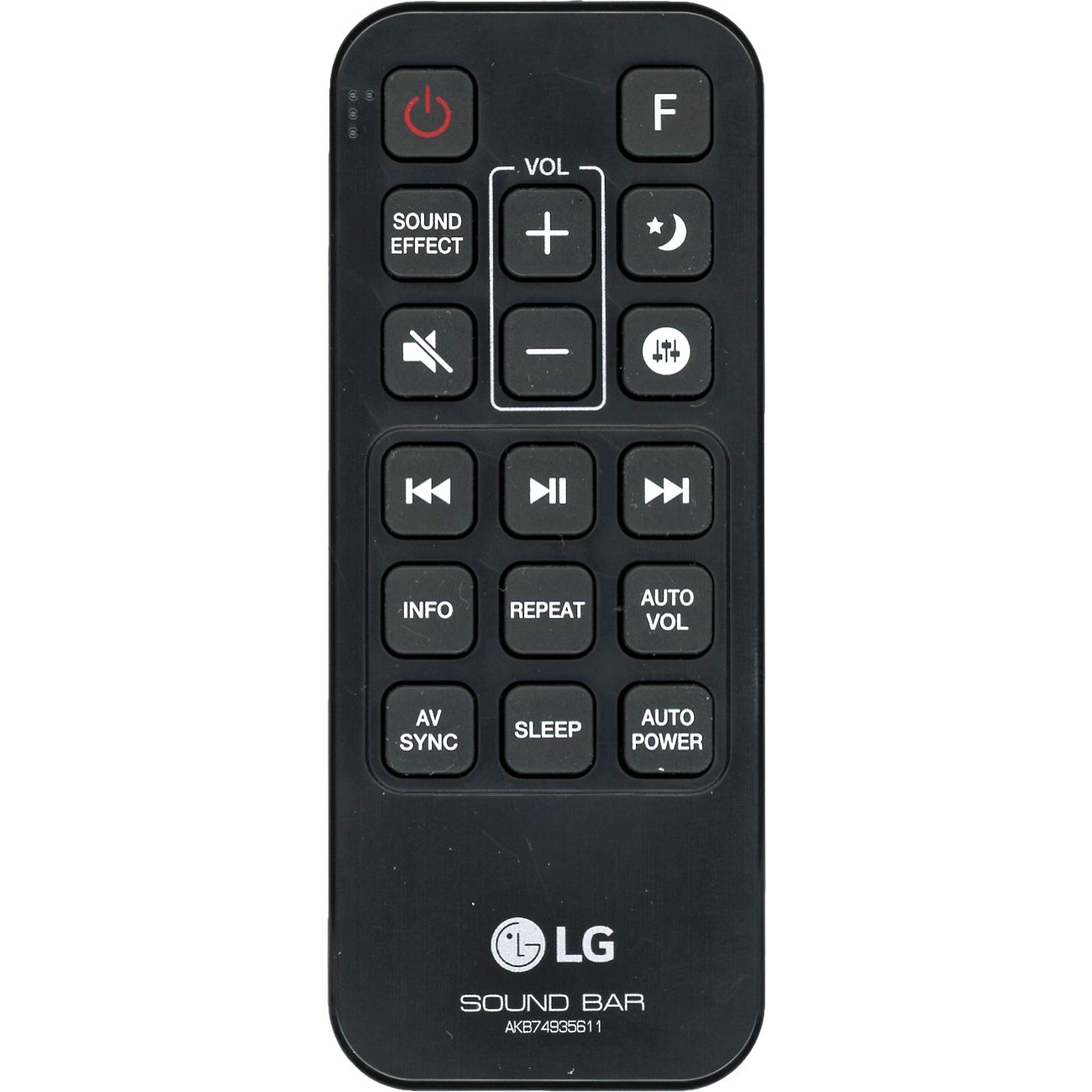 NEW OEM NOS LG AKB74935611 Remote Control - SJ6B, SJ9, SJC8