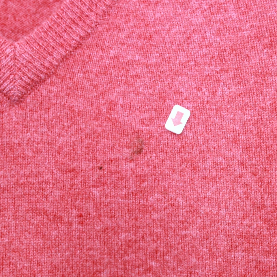 Suéter Jersey Macy's Club Room Estate 2 Capas 100% Cachemira Cuello en V XL Foto 3 de 4