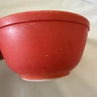 Vintage Pyrex Red Mixing Bowl 402 1.5 Qt USA