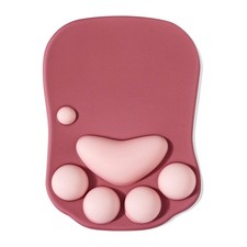 Cat Paw Mouse Pad, Ergonomic Mouse Mat with Wrist Support, Silicone Gel Cute ...