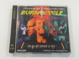 Jeu BURN CYCLE Pour Philips CD-i - Aventure Futuriste, Complet, TBE