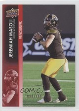 2022 Upper Deck CFL Exclusives 80/100 Jeremiah Masoli #37 13os